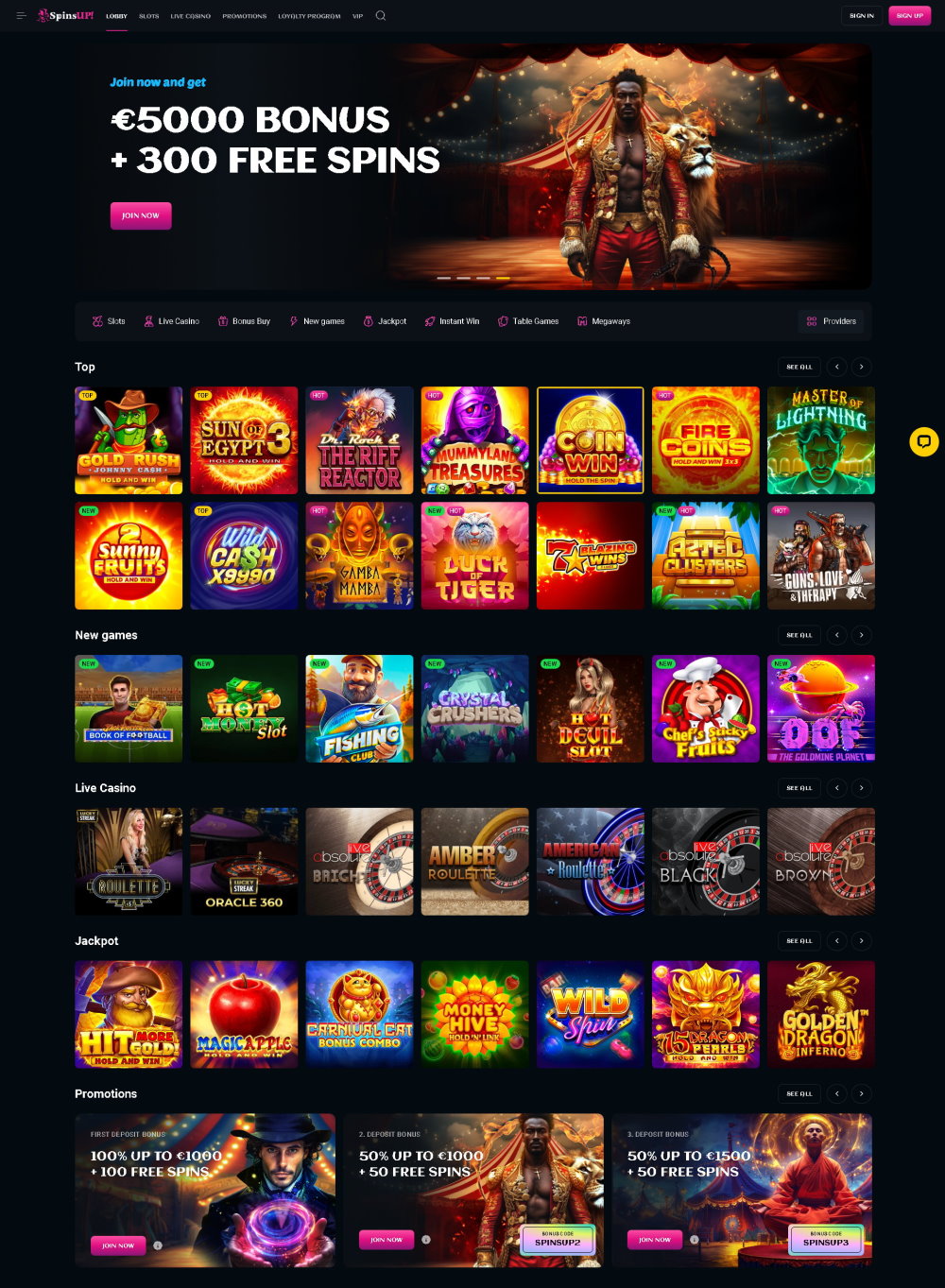 SpinsUp Casino